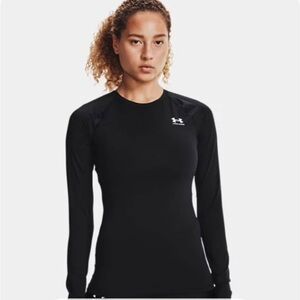Under Armour HeatGear Compression Black Long Sleeve Tee